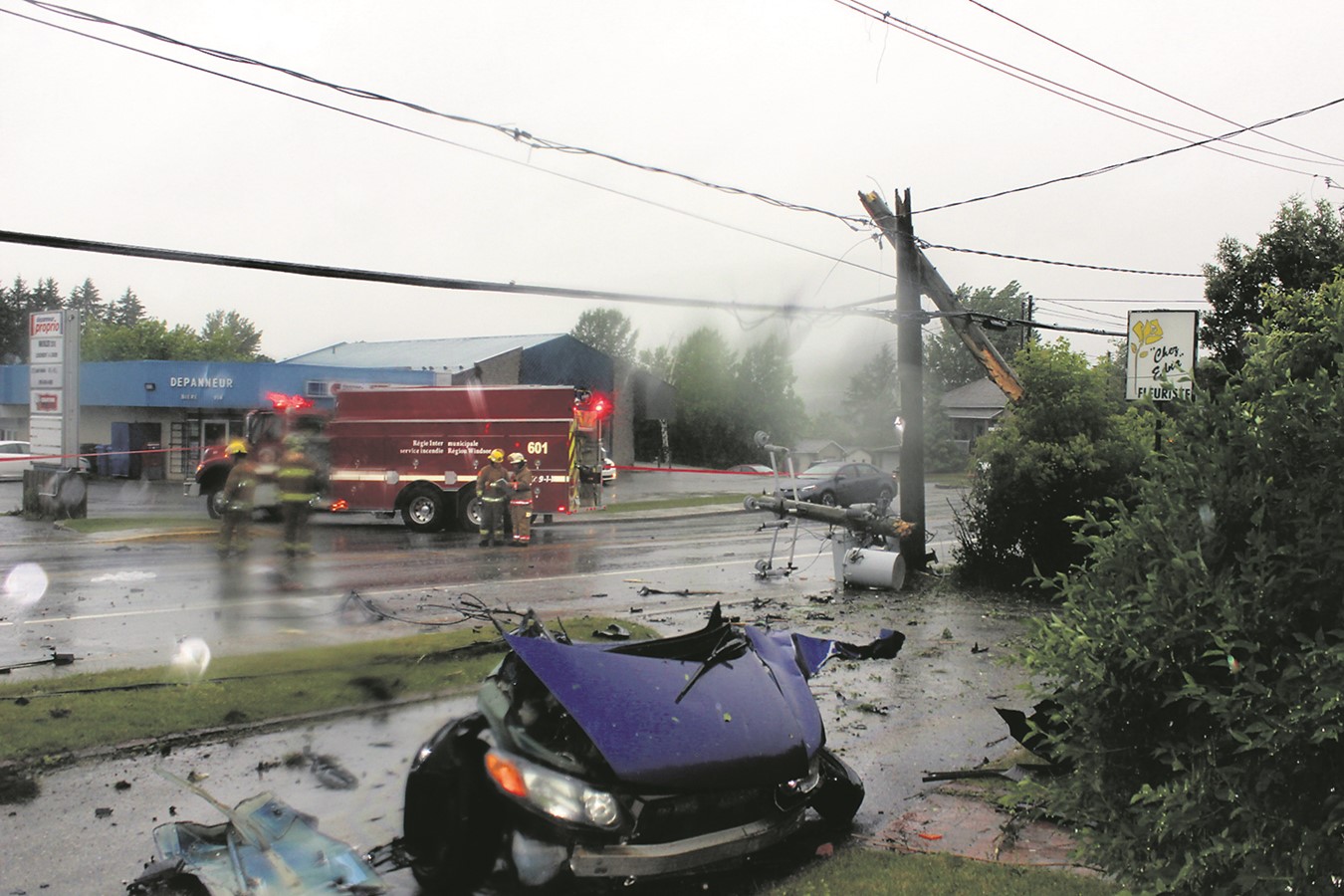 Accident et panne de courant : bilan final 