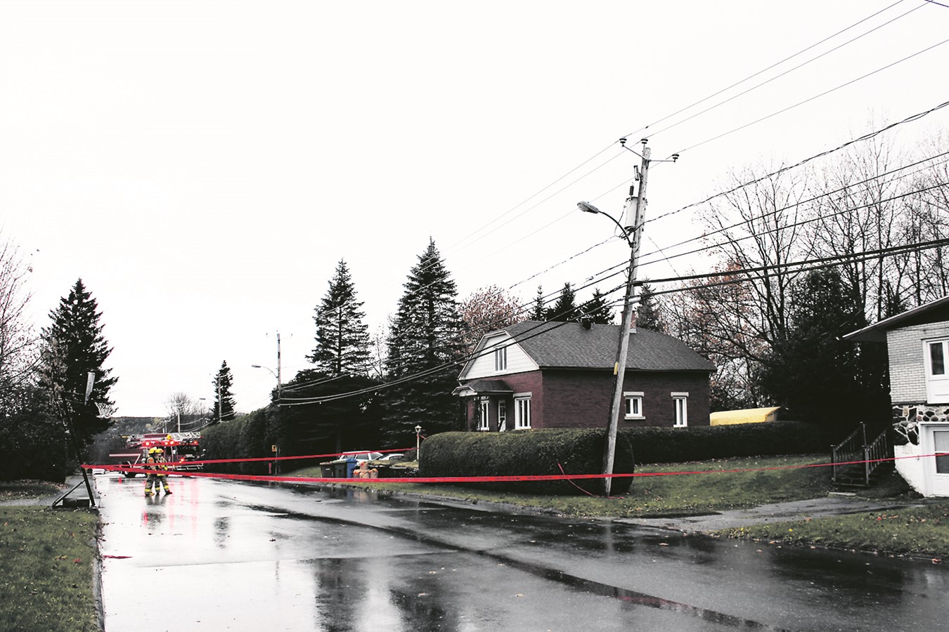 Un poteau à remplacer à Windsor