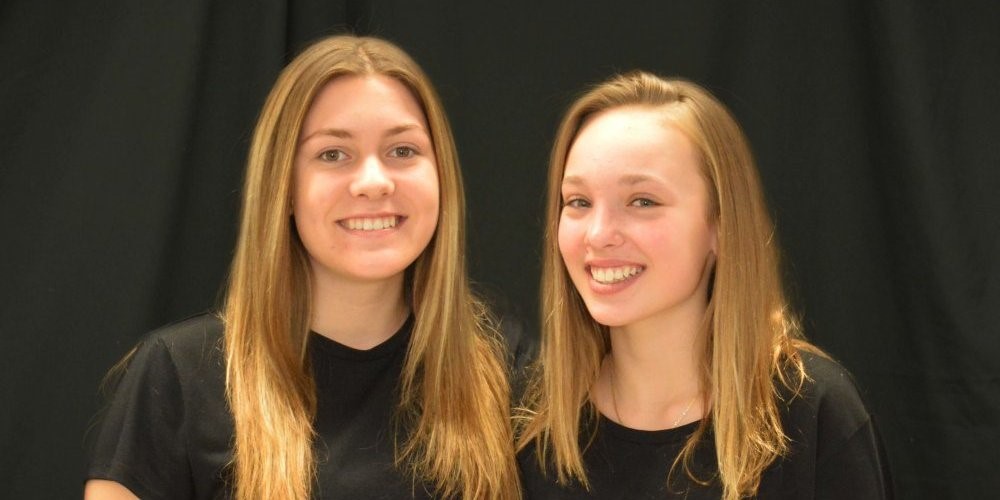 Mélodie Bolduc et Marilou Leroux.