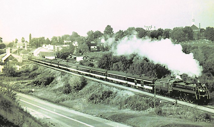 Réponse à notre question concernant le train à vapeur à Danville