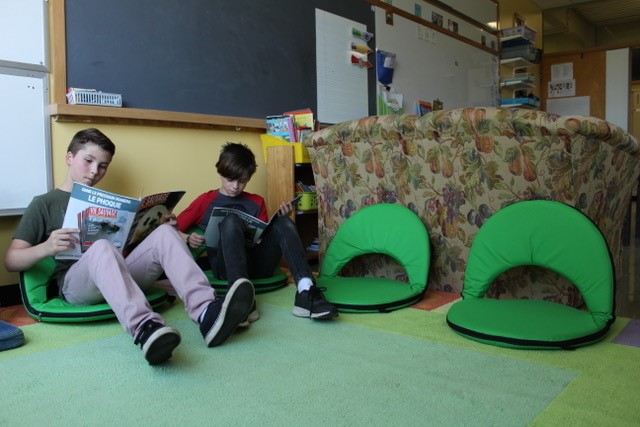 Même les classes d’orthopédagogie peuvent être flexibles!