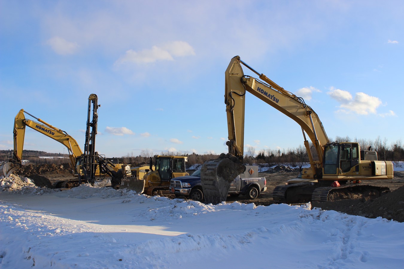 Les travaux débutent au centre de distribution de Masonite.