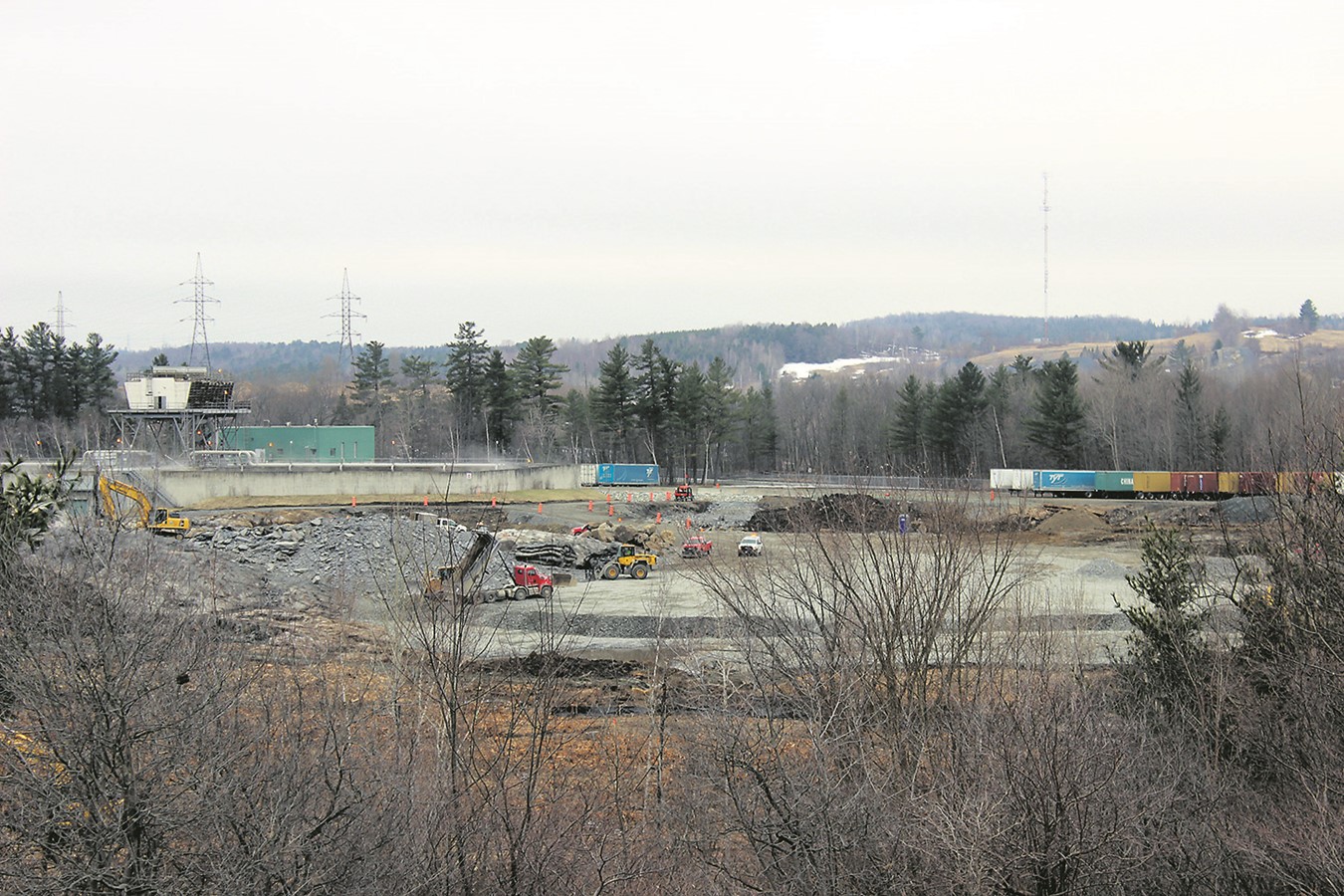 Le nouveau terrain de Kruger situé à peu près à la hauteur des Enchères A/B Sherbrooke. 
