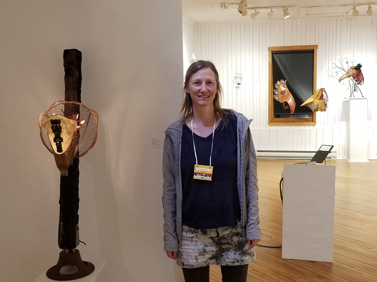Mme. Hidlegung Janzing, organistarice du festival Masqu’Alors.