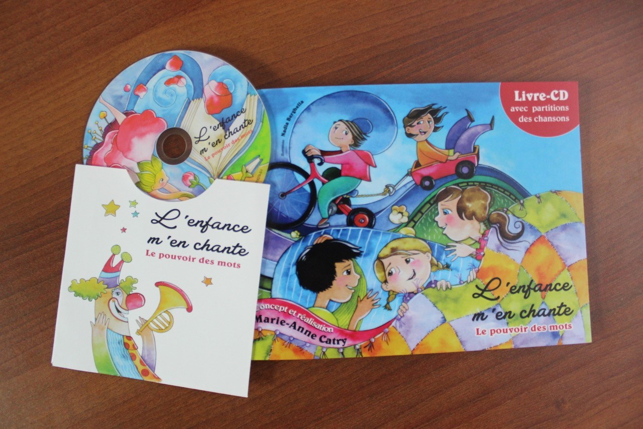 Lancement de « L’enfance m’en chante » de Marie-Anne Catry 