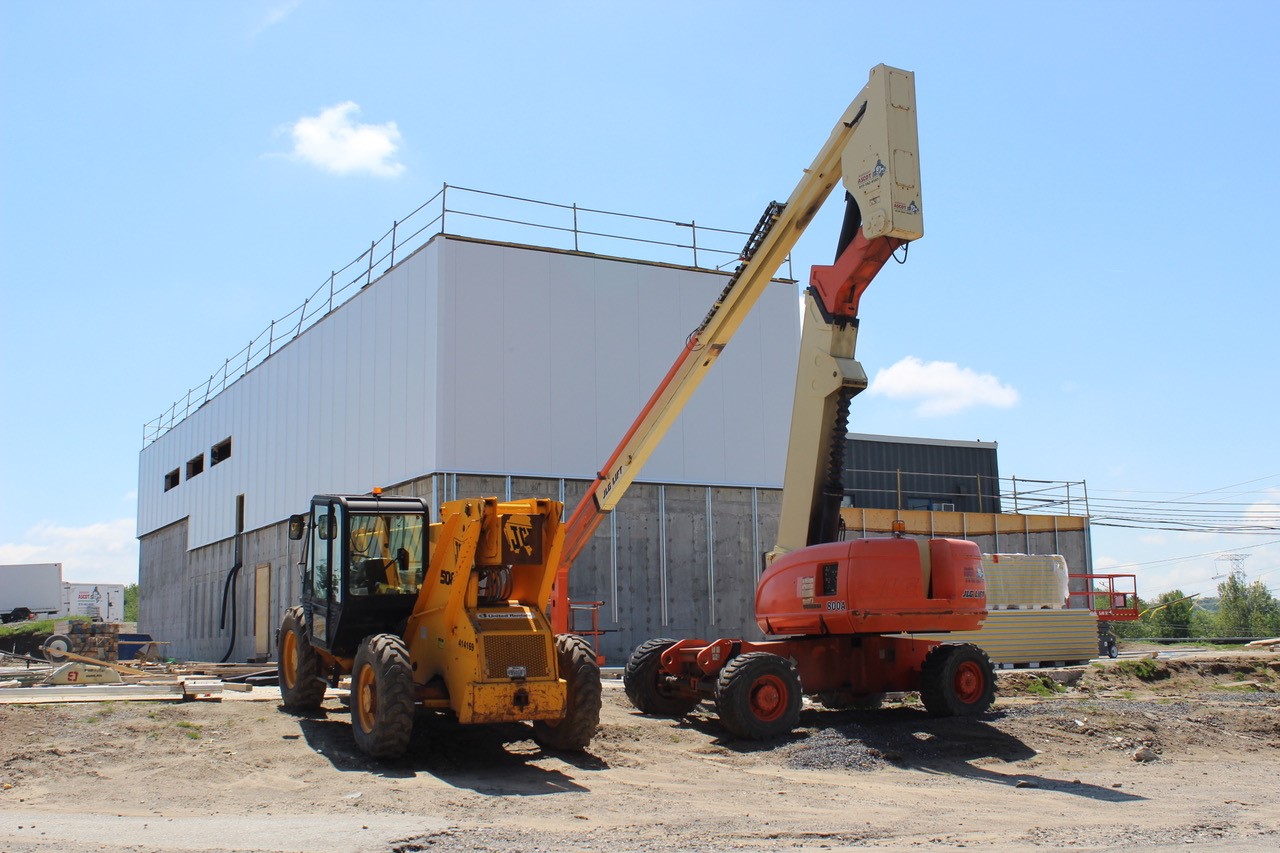 Les travaux se poursuivent à l’usine de filtration