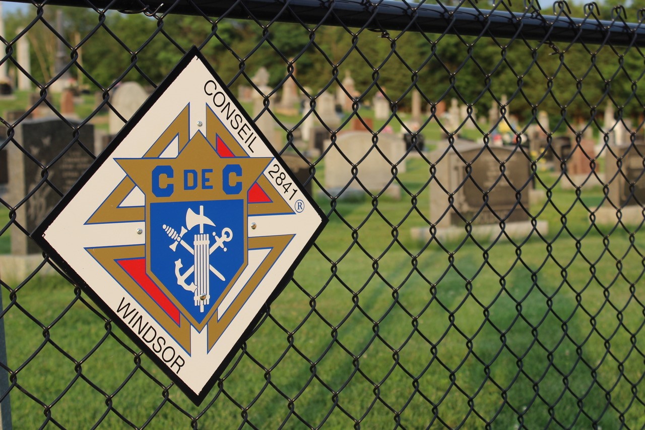Inauguration de la nouvelle clôture au cimetière Saint-Philippe 