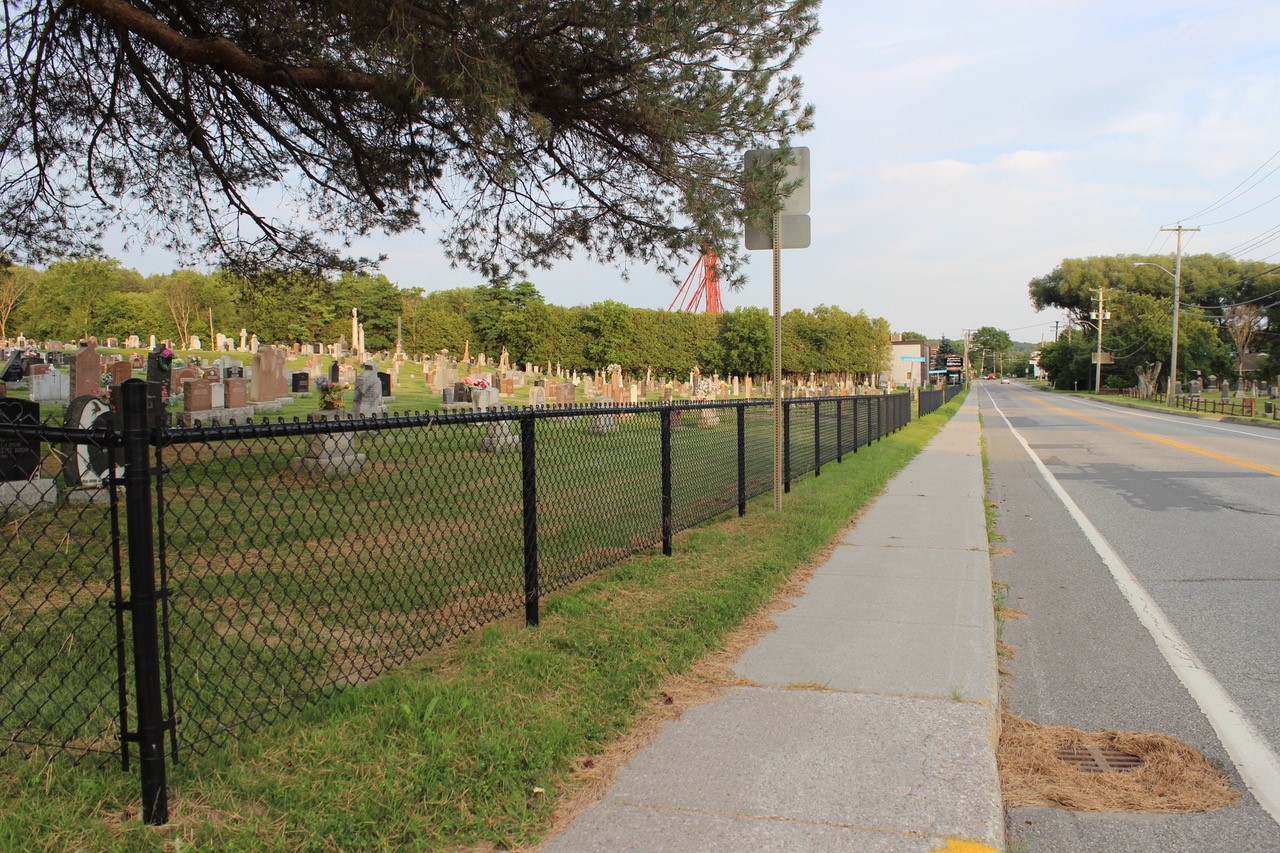 Inauguration de la nouvelle clôture au cimetière Saint-Philippe 
