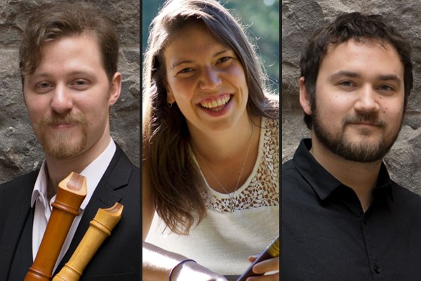 Jérémie de Pierre,  Élyse Lamanque-Girard et Justin Luchinski.