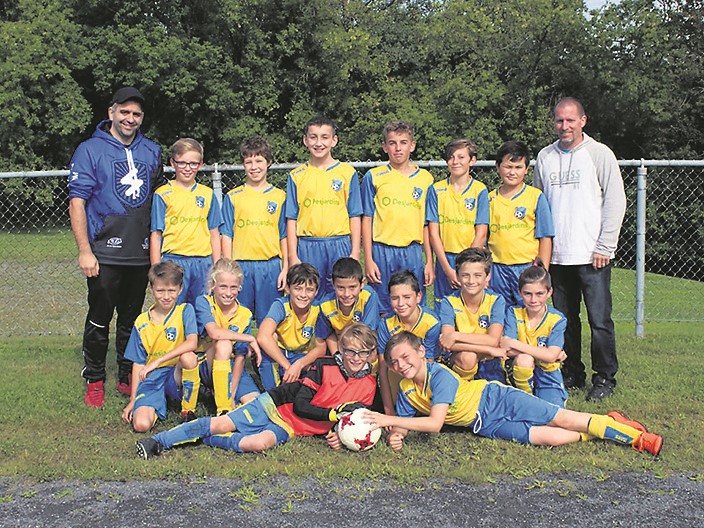 Équipe masculin U12.
