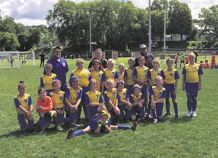Équipe féminine U10.