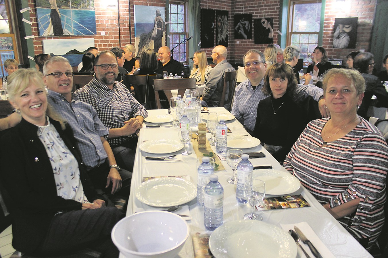 Table de Sylvain Bricault, directeur de l’usine de Domtar.