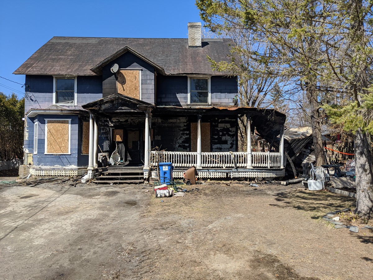Incendie d’origine suspecte à Richmond