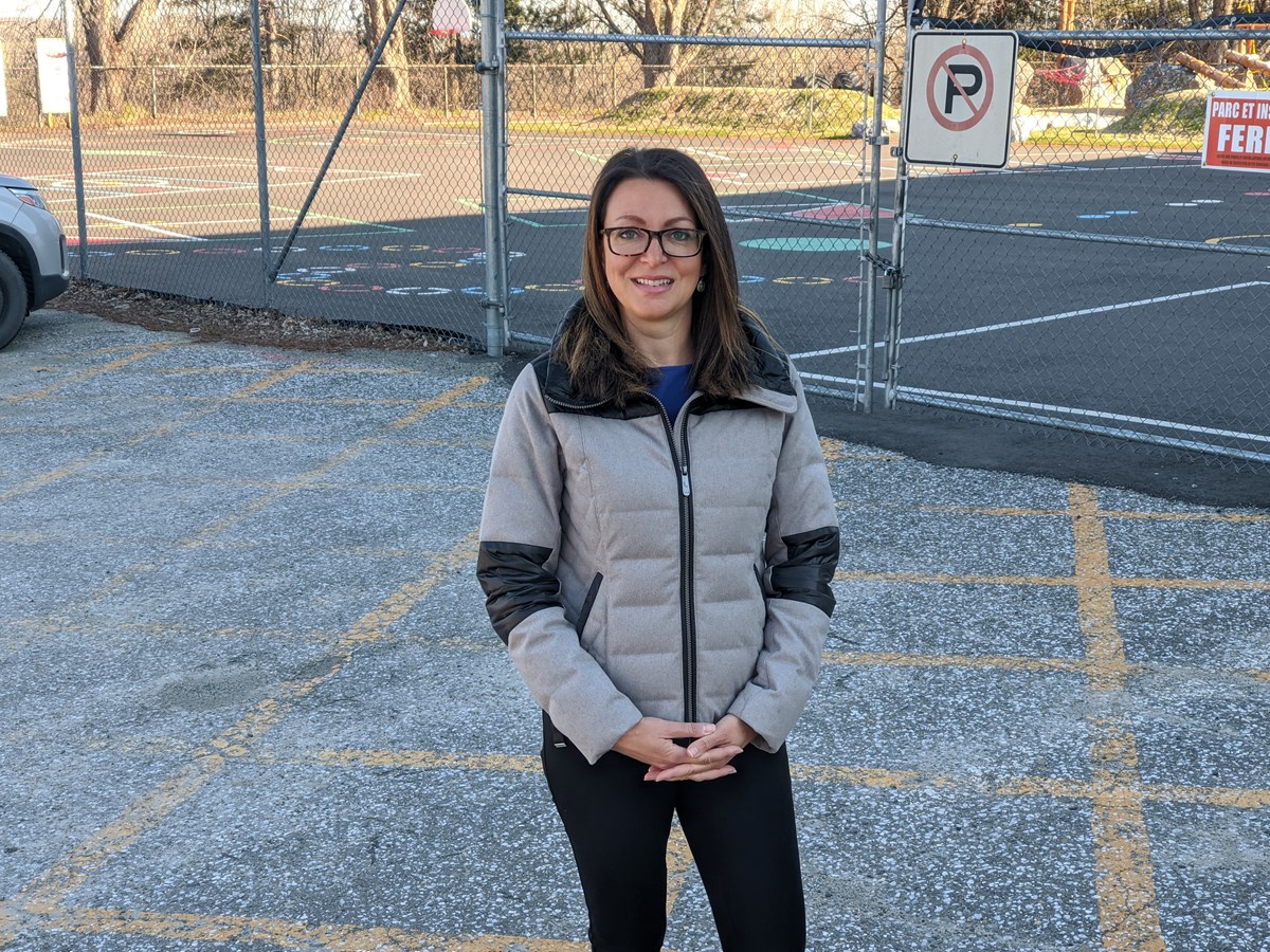 Mme Mélissa Fournier, Directrice de l'école primaire Masson de Danville