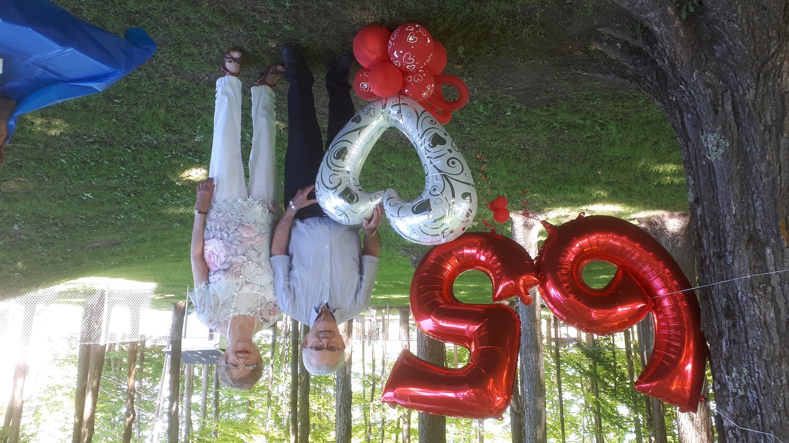 65e anniversaire de mariage pour Lisette et Réginald Couture