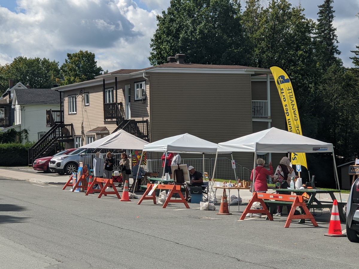 Une belle réponse de la population pour le circuit artistique et culturel 2020 à Danville