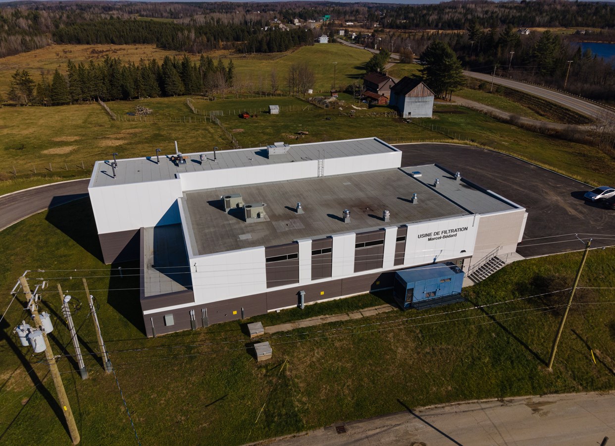 Une usine de filtration à la fine pointe de la technologie à la Ville de Windsor