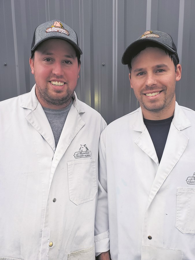 Pascal Coutu et Francis Coutu, propriétaires