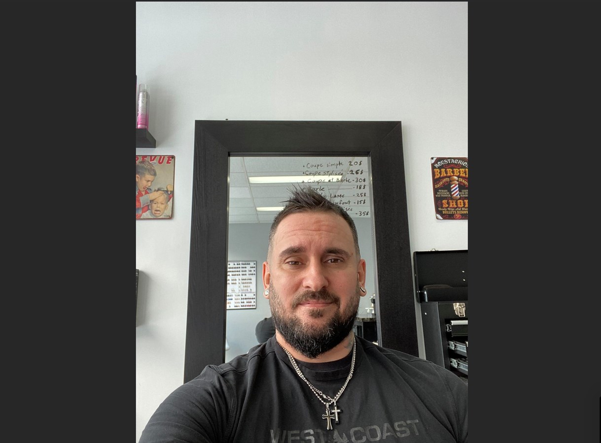 Steve Duperron, barbier