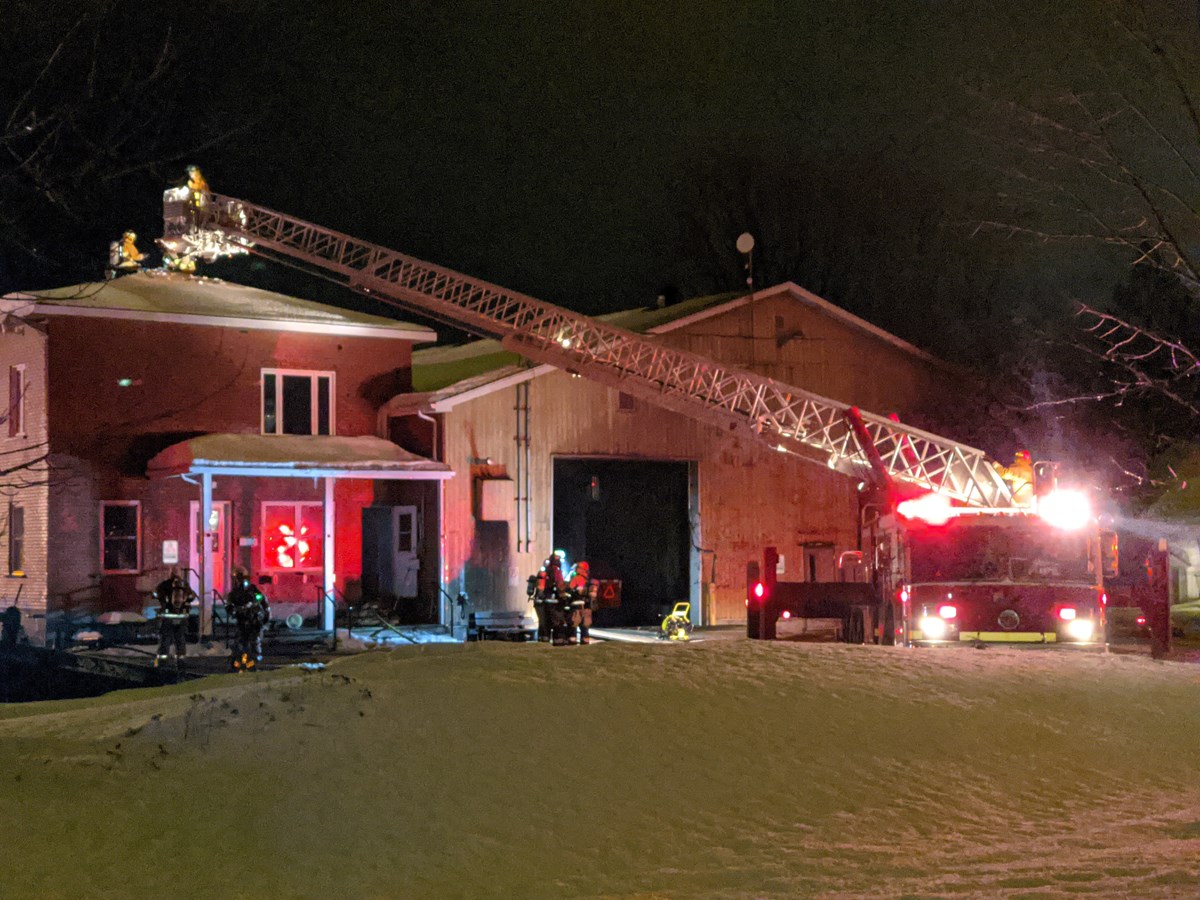 Un incendie au garage municipal de Danville cause des dommages évalués à plus d’un demi-million de dollars