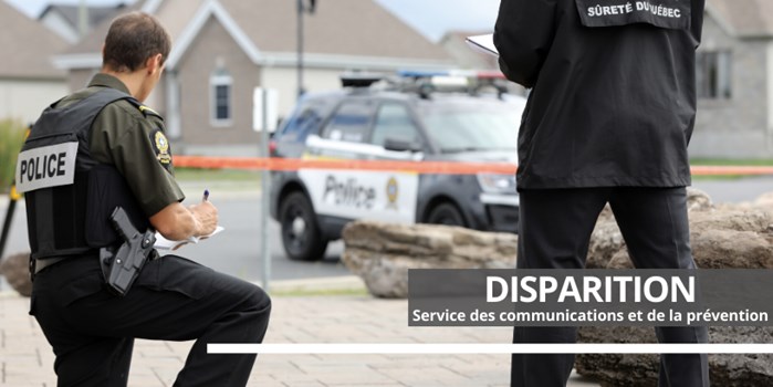 Disparition de Richard Lemieux de St-François – Appel à la population