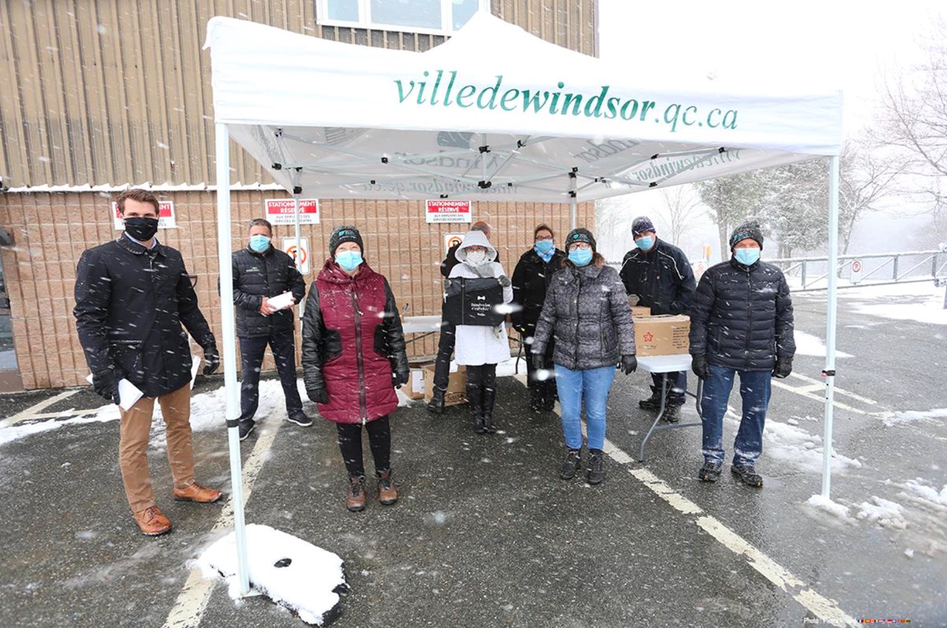 La Ville de Windsor présente pour remercier les bénévoles