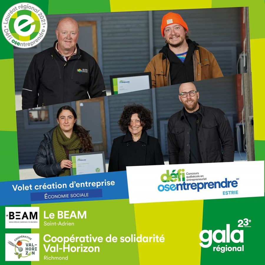 Des entreprises locales se démarquent dans le cadre du Défi OSEntreprendre