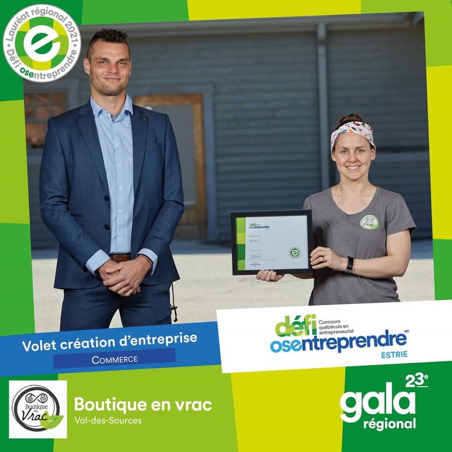 Des entreprises locales se démarquent dans le cadre du Défi OSEntreprendre