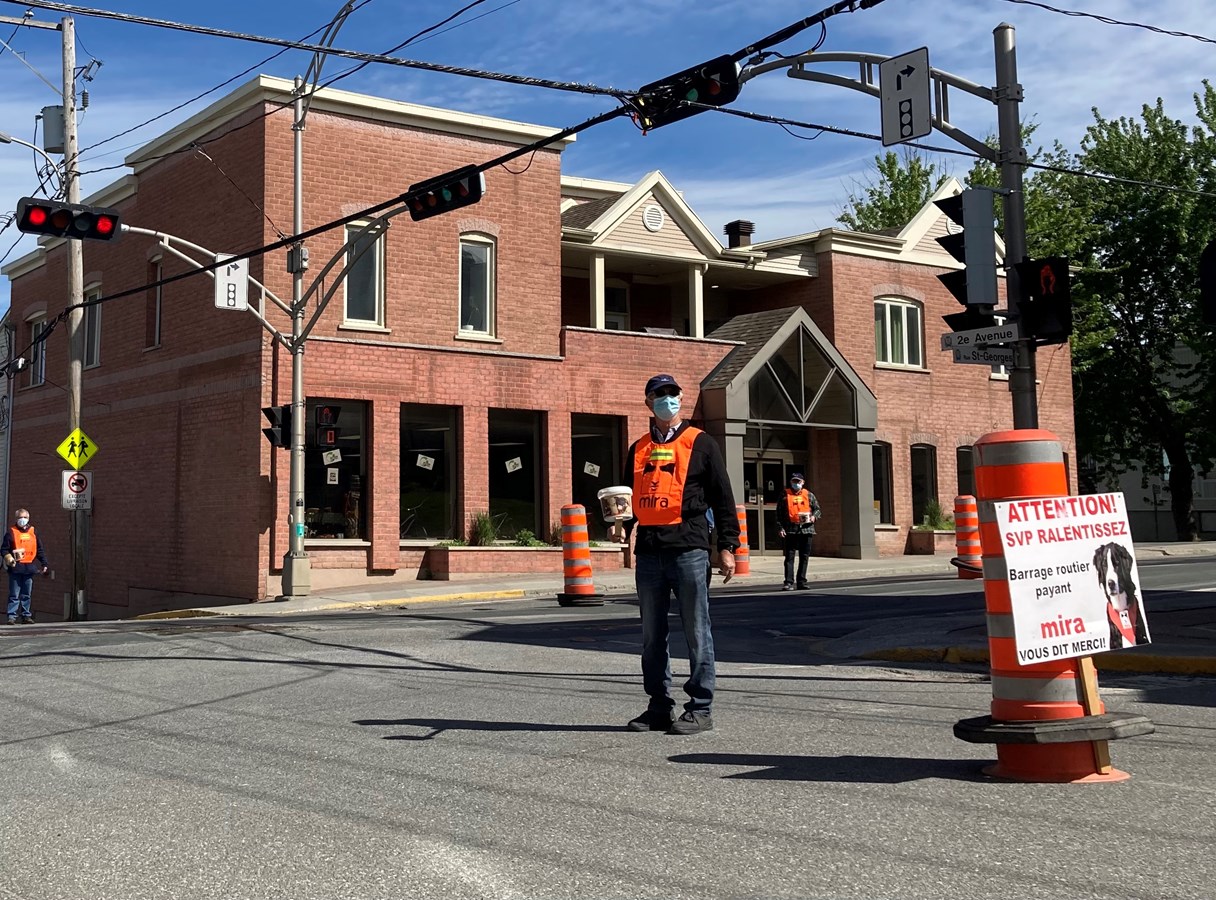 Les Chevaliers de Colomb de Windsor récoltent pour Mira