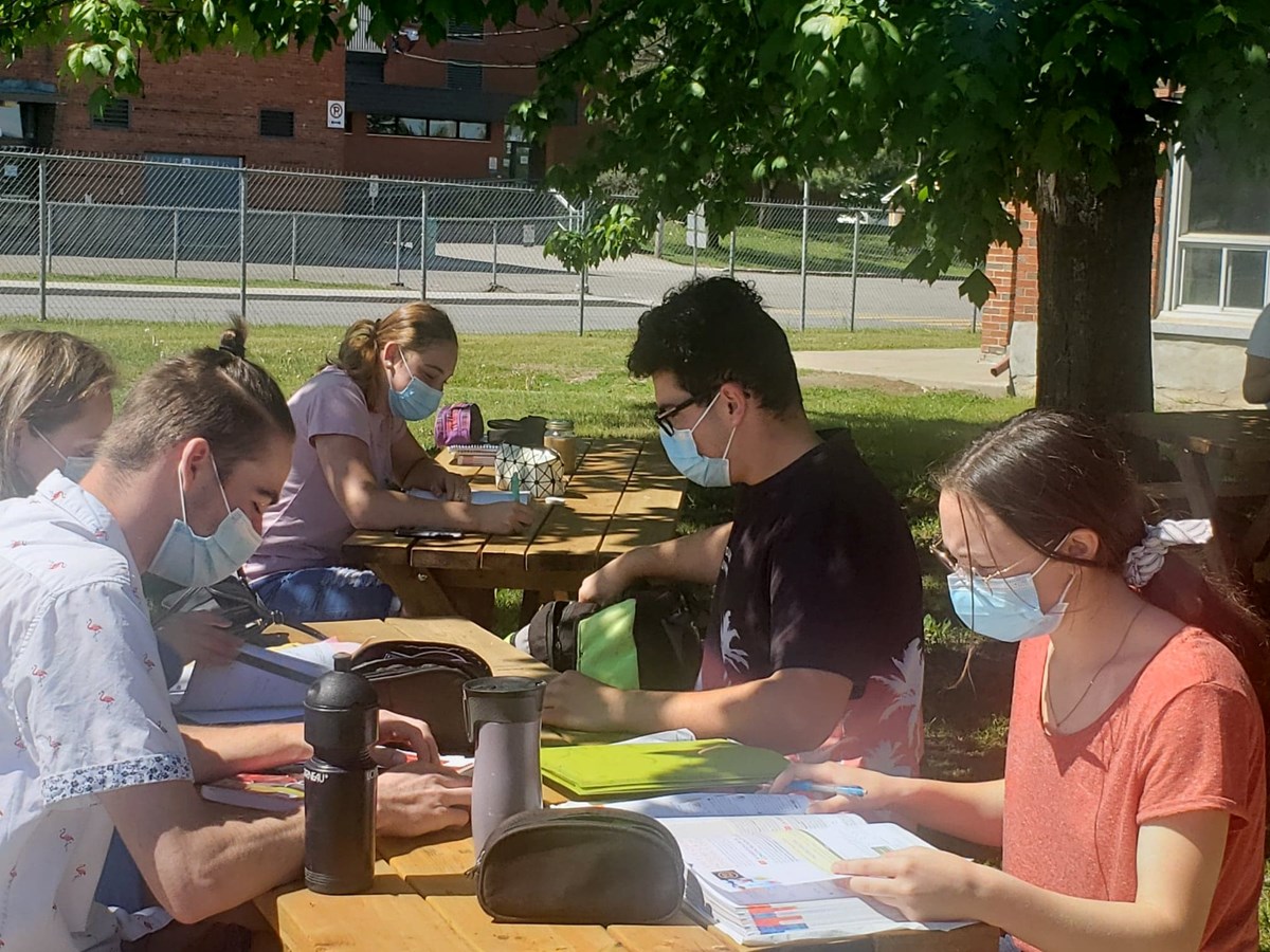 De nouvelles classes à l’extérieur pour l’école secondaire de l’Odyssée