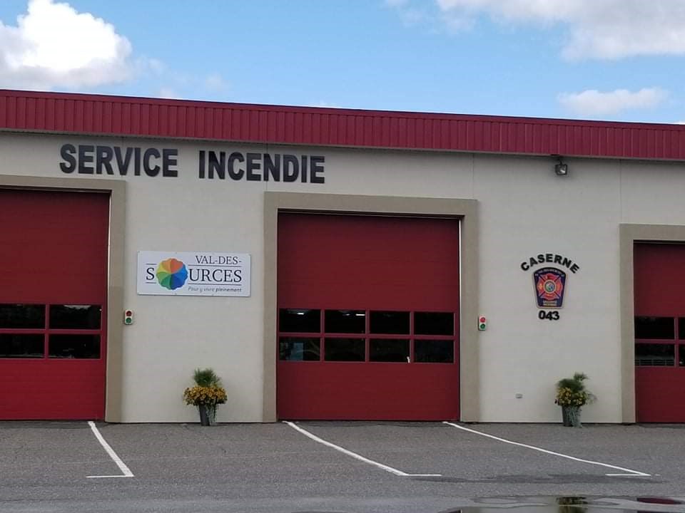 Deux sorties pour le service incendie de Val-des-Sources au cours de la dernière semaine