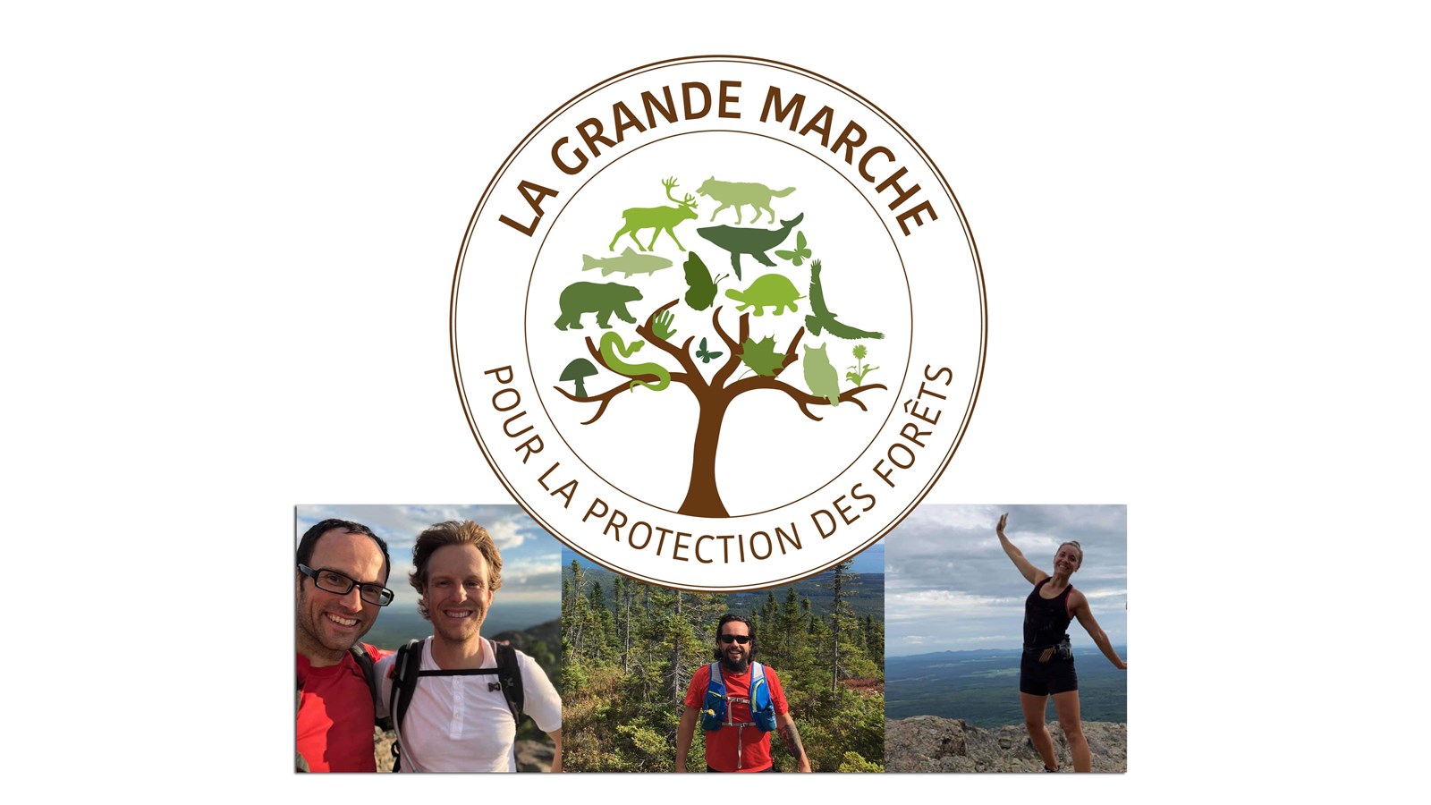 De gauche à droite, David Savoie, Mathieu Crête, Alexis Gagnon et Véronique Pelletier