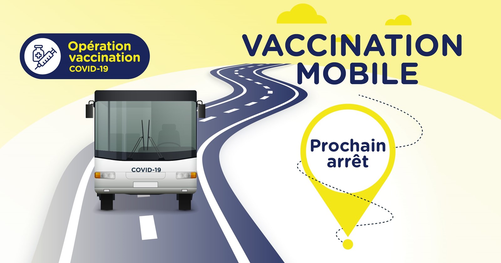 Clinique de vaccination mobile contre la Covid-19 à Richmond ce vendredi