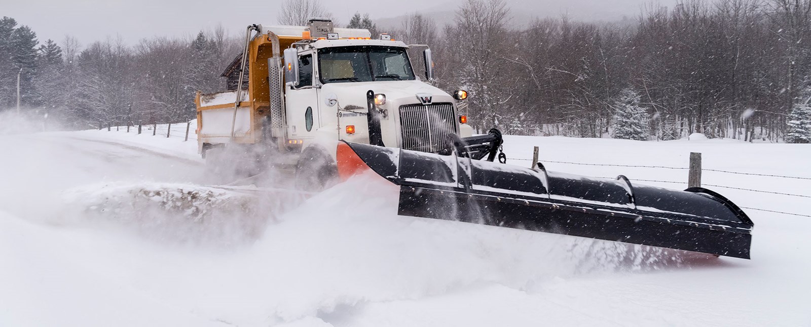 Opération de déneigement à Windsor