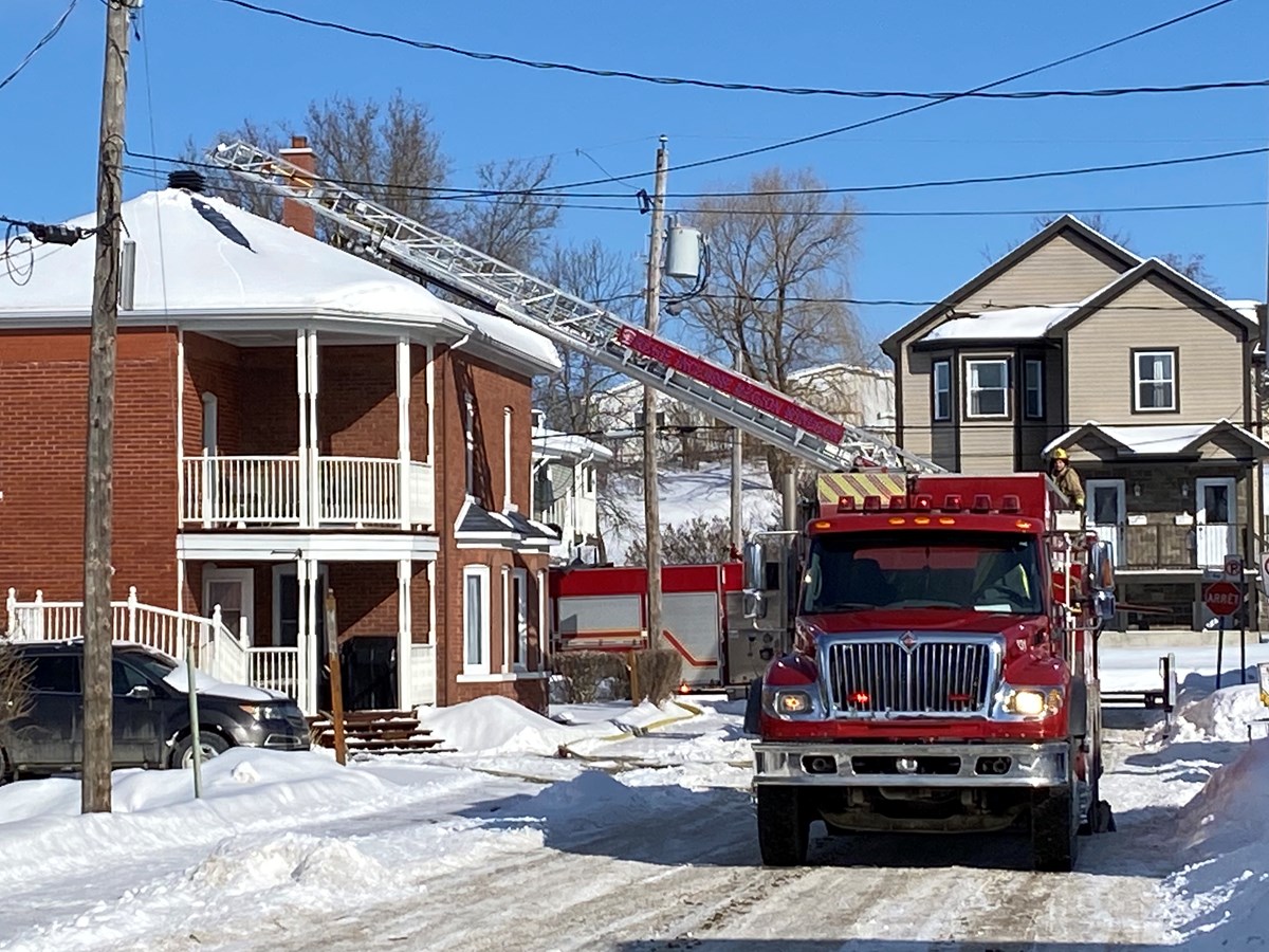 Incendie sur la 4e avenue à Windsor