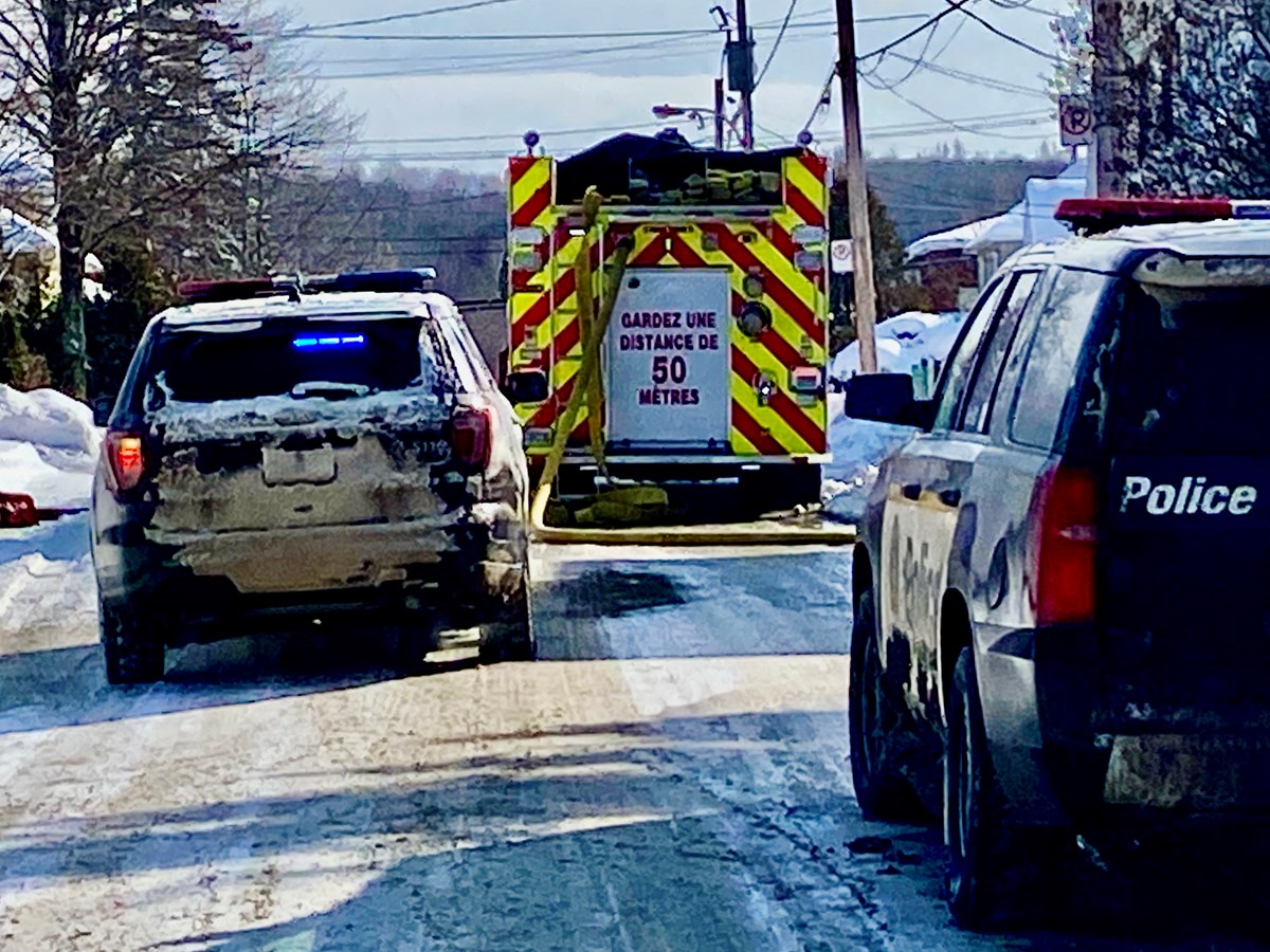 Feu de cheminée rapidement maîtrisé