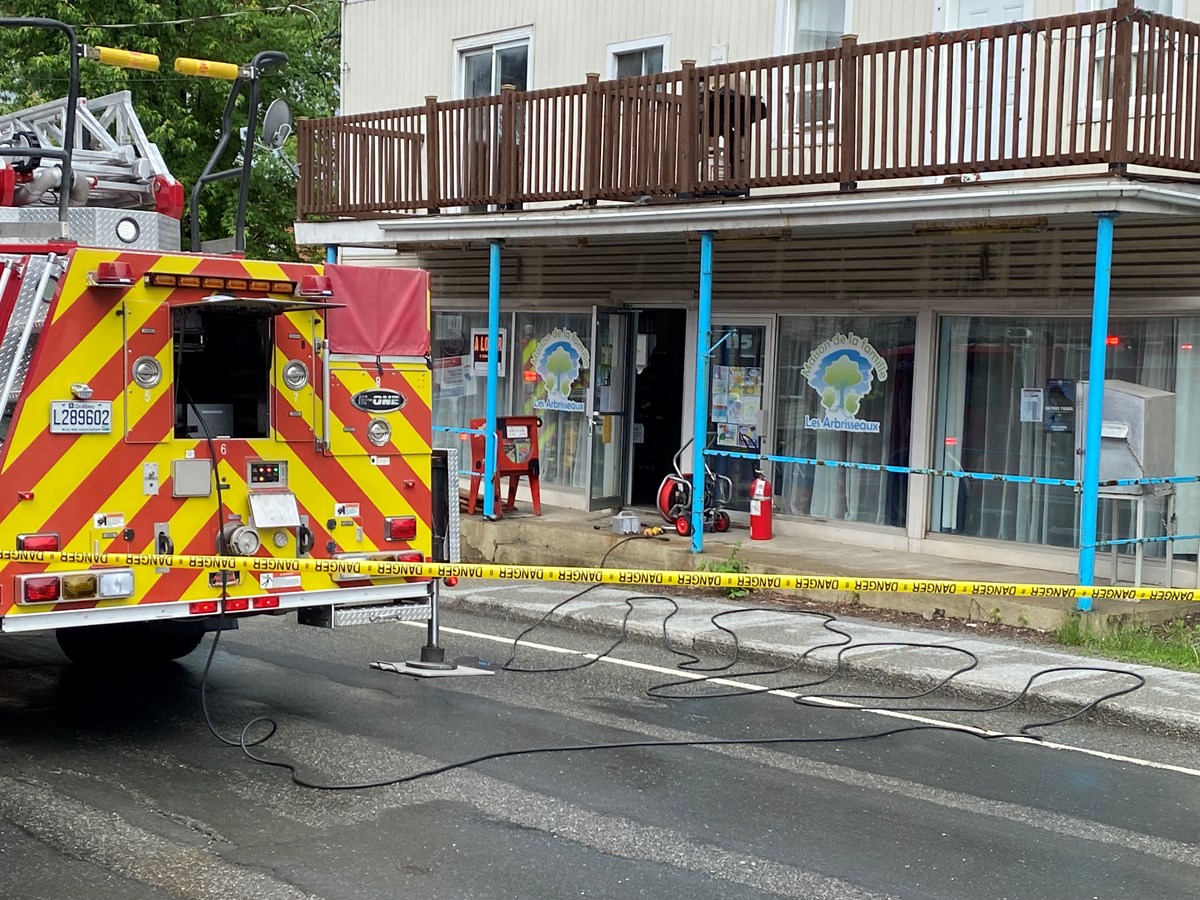 Intervention sur la rue Saint-Georges