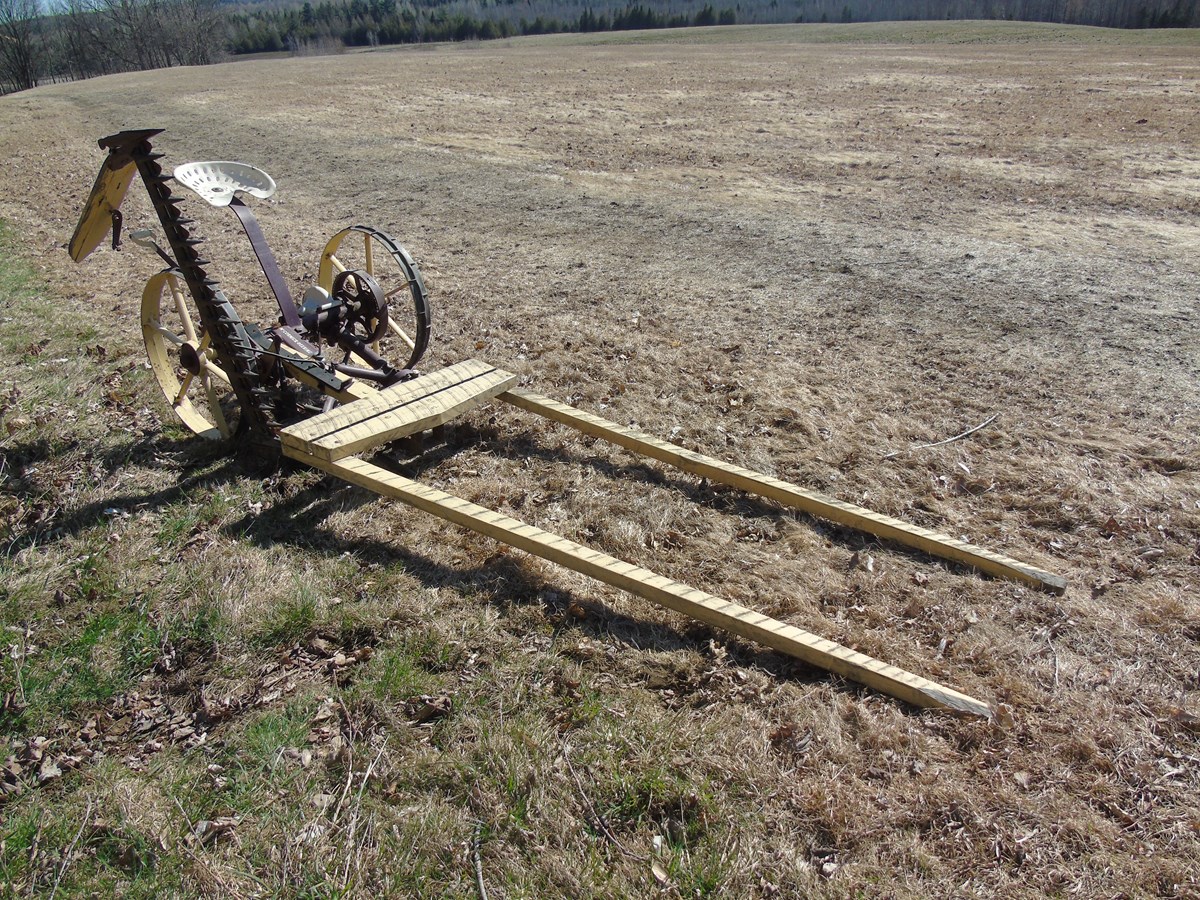 Il s’agit d’une occasion unique de voir de la machinerie agricole antique.