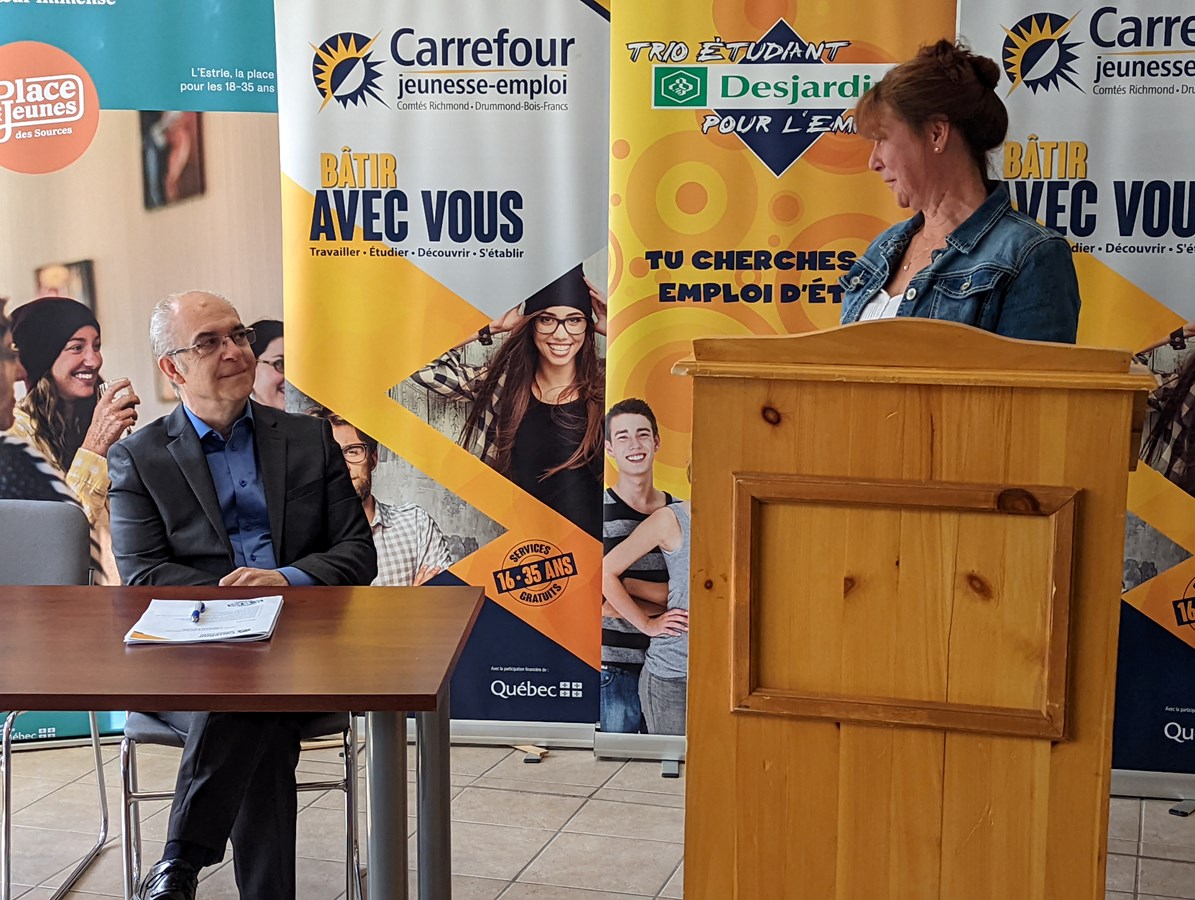 M. Rémi-Mario Mayette a reçu un hommage bien mérité pour souligner le travail accompli après plus de 12 ans au seins du conseil d’administration.