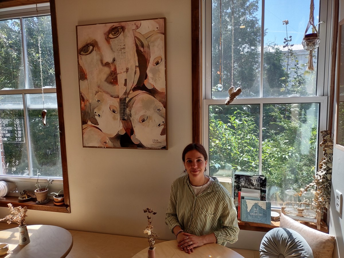 Laurie Ménard de la galerie G de BR