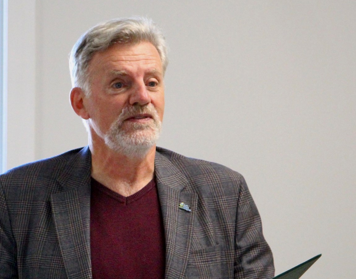 Luc Cayer, maire de Stoke
