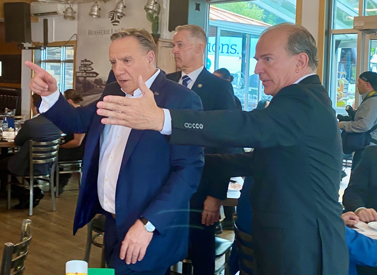 François Legault vise un sept sur sept en Estrie