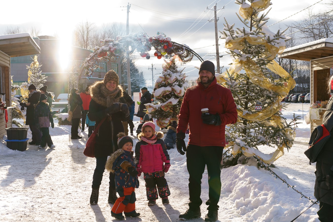 Lancement de la 3e édition du Marché de Noël gourmand de Kingsey Falls