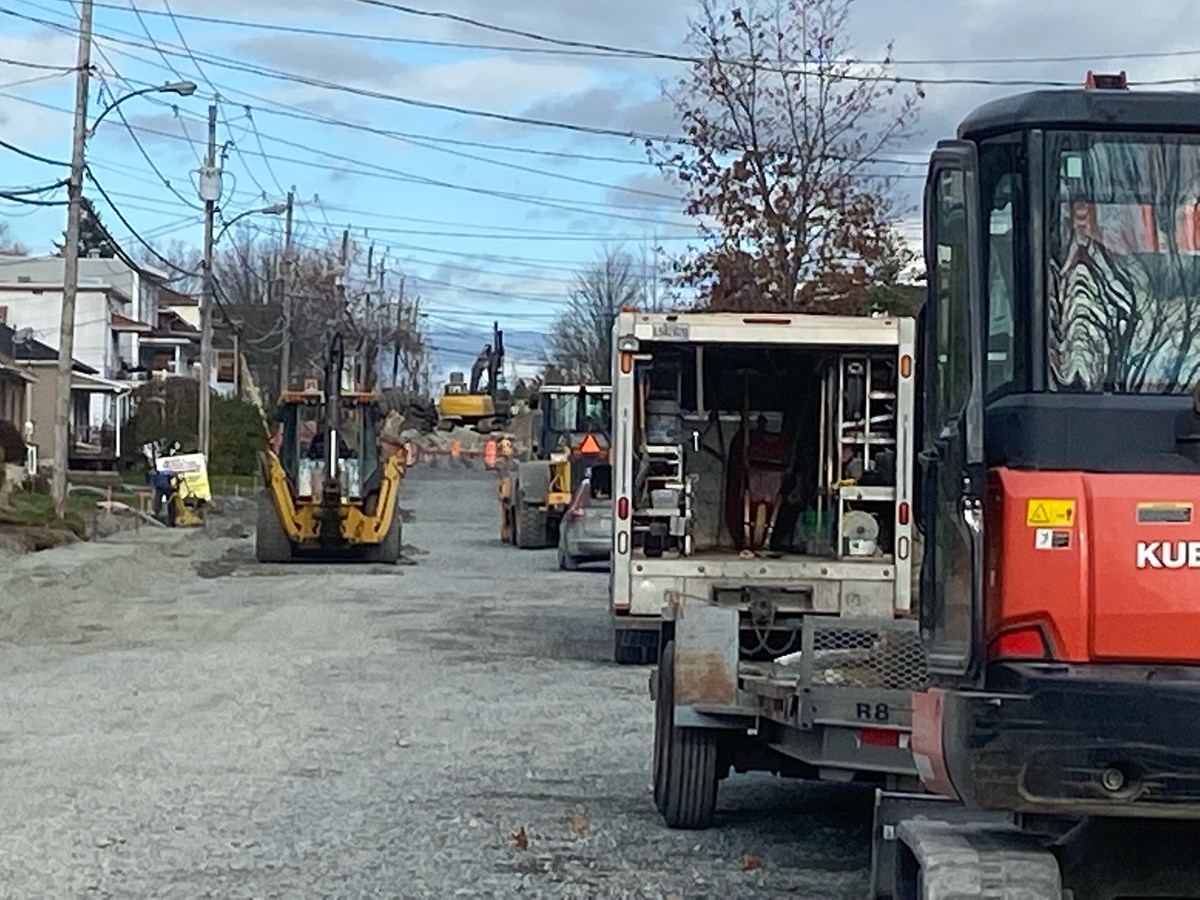 Bien sûr, le chantier de la rue Ambroise-Dearden a retenu l’attention cette année. Il s’agit d’un projet de 8,5 M$.