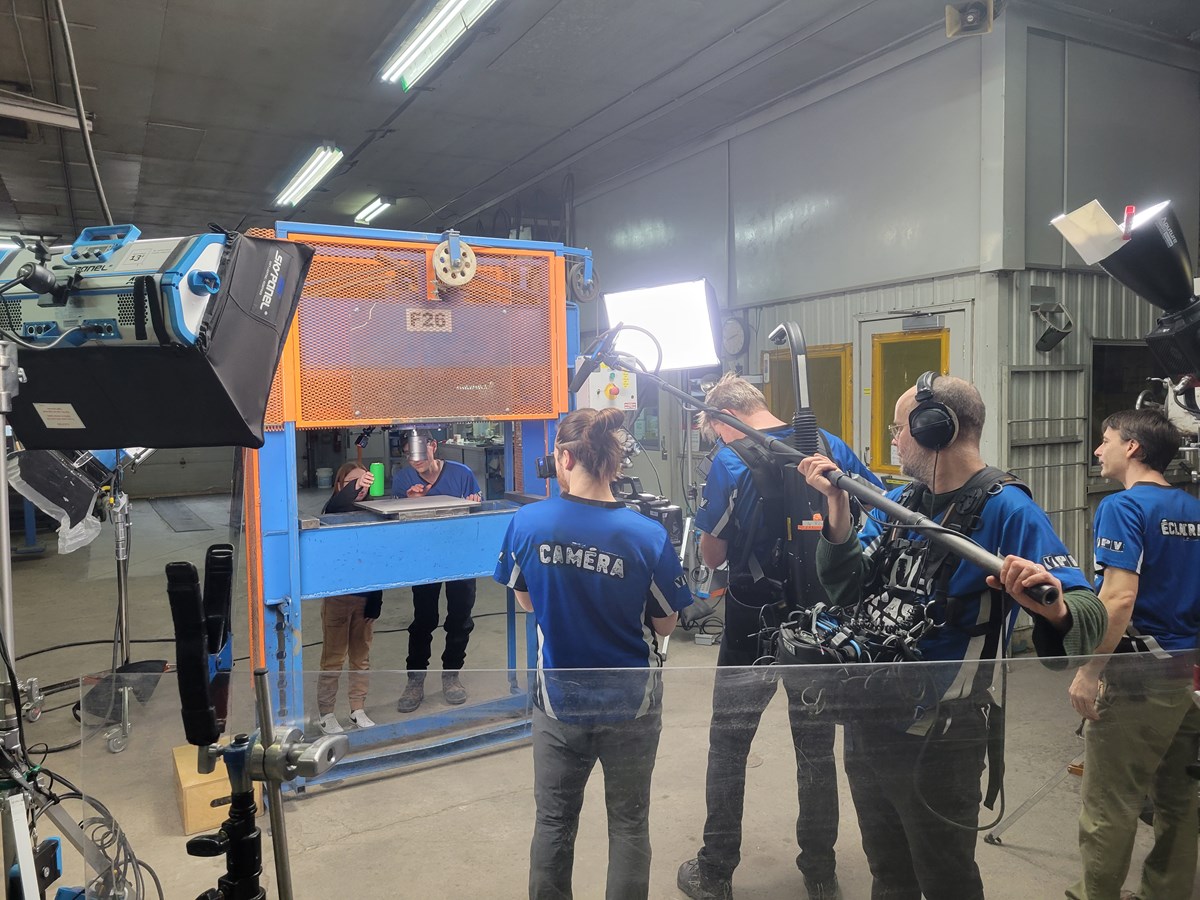 L’émission jeunesse Vite pas vite en tournage à Danville