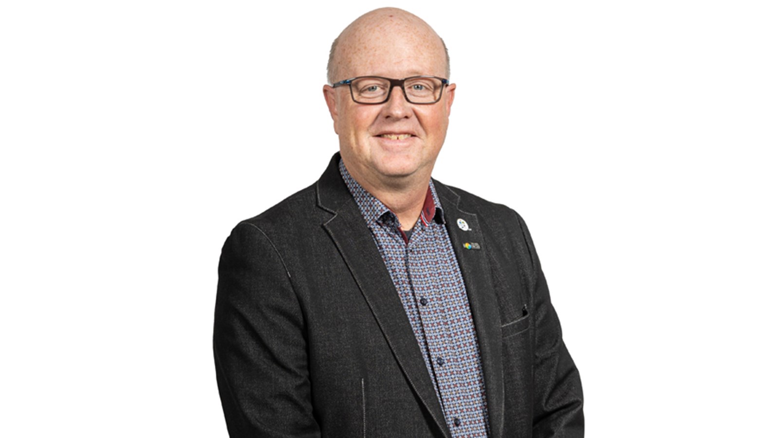 Hugues Grimard, préfet de la MRC et maire de Val-des-Sources.
