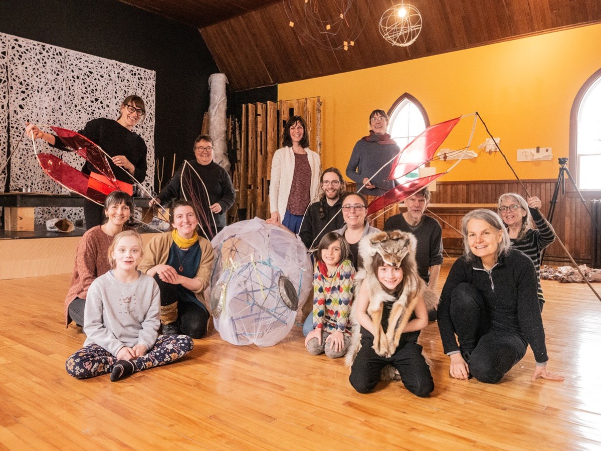 L’envol de la libellule : un premier atelier de création réalisé à La Mitaine