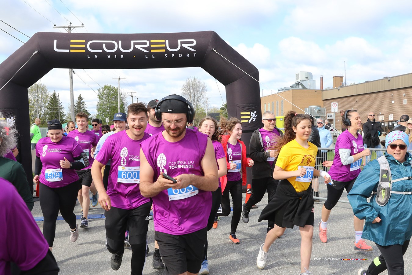 Près de 350 coureurs à la Course du Tournesol