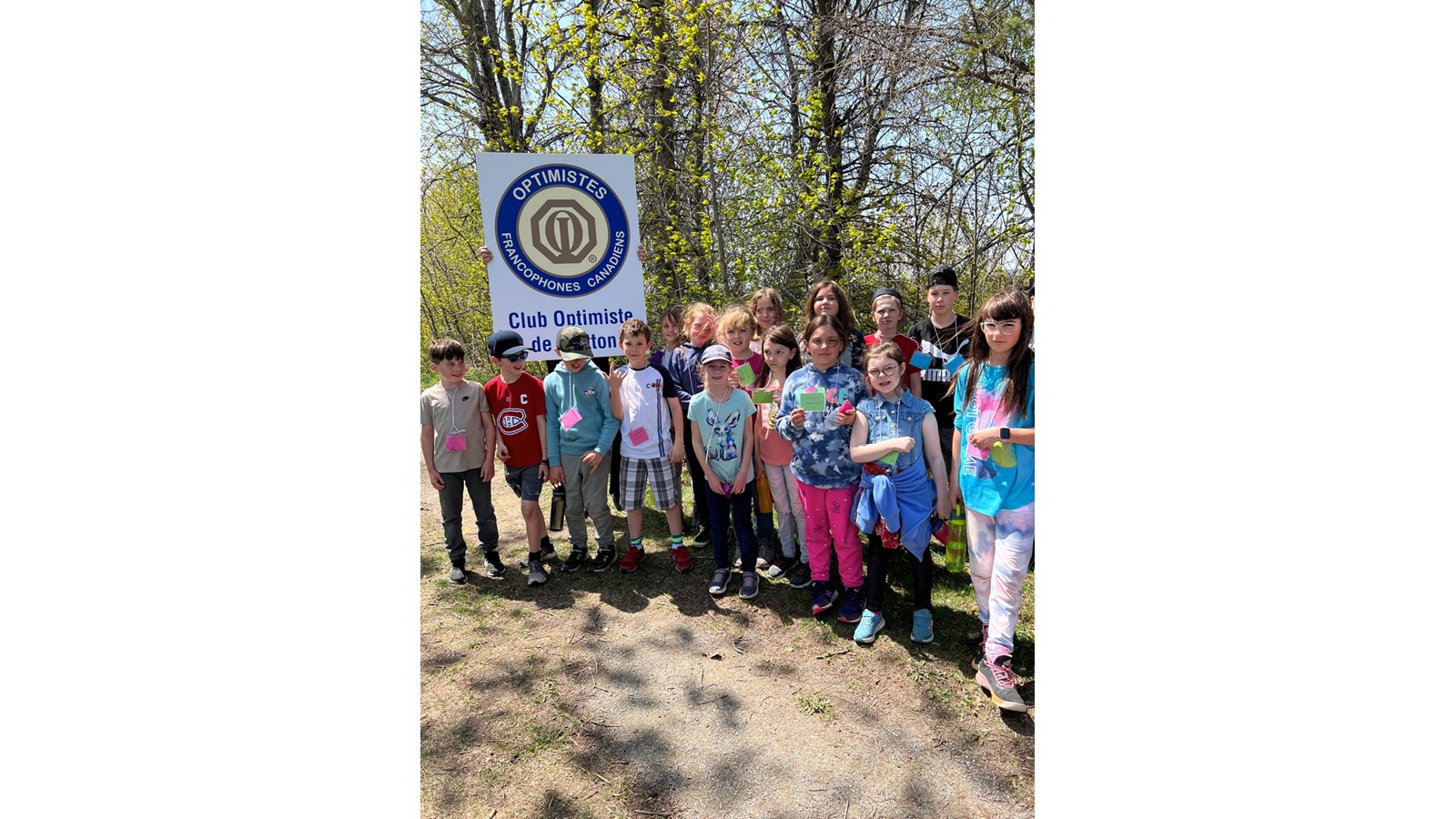 Un rallye pédestre avec le Club Optimiste de Wotton