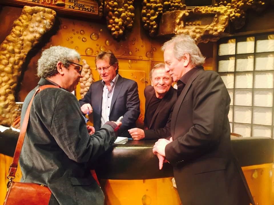 Notre journaliste Ghislain Allard a rencontré les trois comédiens de Broue, dont Michel Côté, à l’occasion de la toute dernière représentation de la pièce.